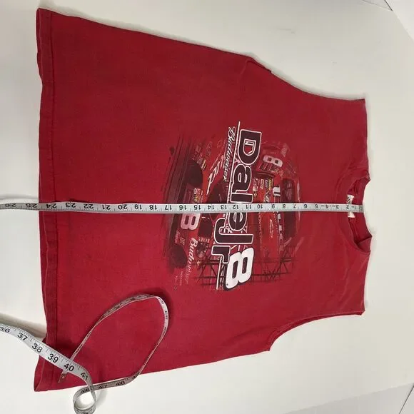 Dale Earnhardt Jr Muscle Shirt, Medium, Red, #8, Graphic, Winners Circle - Picture 9 of 9
